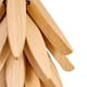 thumbnail image 4 of Juego de manteles individuales Cateissary de madera de bambú color nogal, 4 of 6