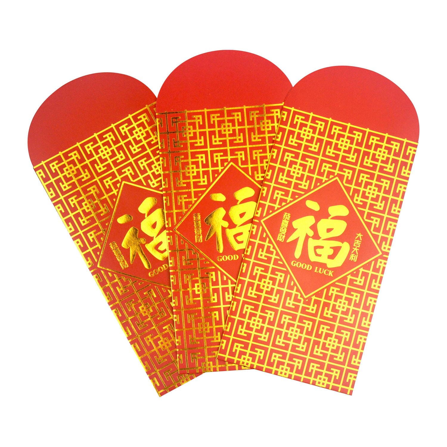 Paquet de chance rouge de 8 carats