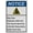 Warning Sign 3, variant on Weatherproof Vertical ANSI Hot Burn Sign (Hot surfaces in this area) 8 in" x 12 in" UV Resistant Indoor Outdoor Workplace Insdustrial Caution Warning Sign