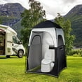 thumbnail image 4 of VINGLI Shower Tent with Mesh Floor and Carrying Bag, 4 of 7