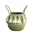 thumbnail image 1 of Panier Ventre en Macramé à Franges pour Rangement Décoration Lessive Pique-Nique Couverture de Bassin de Plantes Courses et Rangement de Jouets, 1 of 6