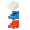 thumbnail image 2 of TIMIFIS Dog Pet Stairs Steps New 3 Steps Leather Pet Non-slip Bottom Stairs And Ladder Cover CombinationFall/Winter, 2 of 2
