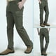 thumbnail image 4 of Pantalones largos de moda para hombre, con cordón, cintura elástica, color sólido, informales, largos, para hombre, 4 of 4
