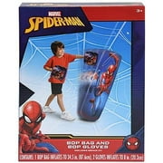 United Pacific Designs Spiderman 36 In. Bop Punching Bag with 8 In. Bop
