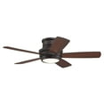 thumbnail image 4 of Craftmade  44" Tempo Hugger Ceiling Fan Brushed Nickel, 4 of 5