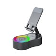 thumbnail image 1 of V53 Rotating Speaker Stand,8 kg Load Tablet Holder,NFC RGB Hi-Fi Audio, 1 of 8