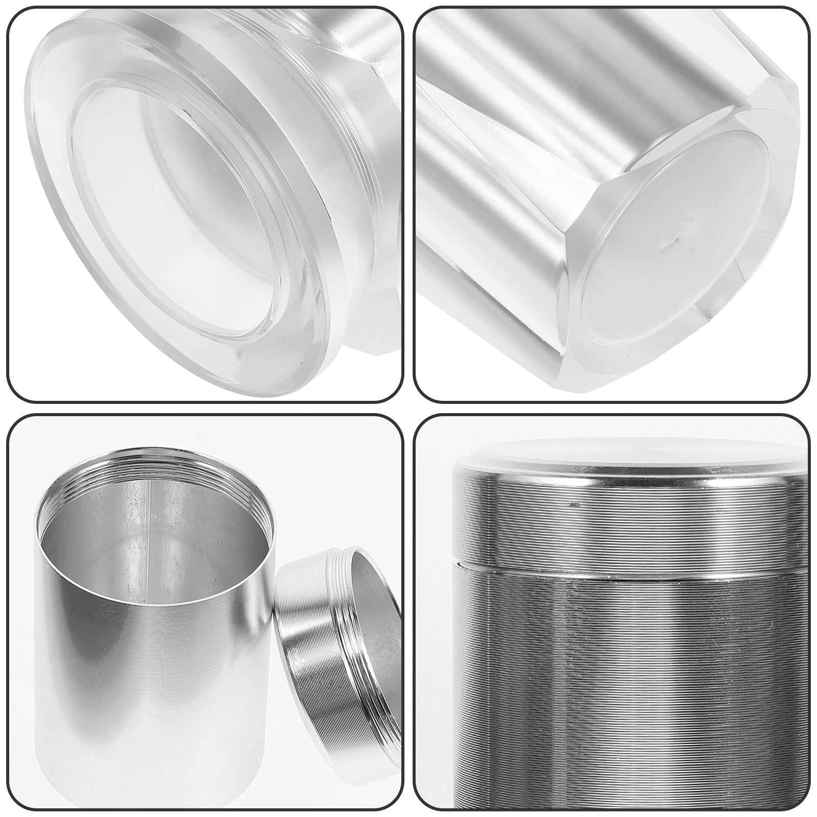 NUOLUX Cat Urn Ashes Container Simple Design Crystal 1Pack