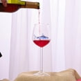 thumbnail image 3 of Copas de vino de tiburón de 300 ml con tiburón en el interior, copas de vino transparentes de diseño único, copa para regalos de Nad, bodas Azul Sunnimix Copas de cóctel, 3 of 8