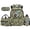 Camo Fish Print, variant on Yuyamidu Fish Camo 17-Inch School Backpack Set 4Pcs with Lunch Bag Pencil Case Water Bottle Holder, Large Capacity Bookbag for Boys Girls Fishing Enthusiasts Daily Use