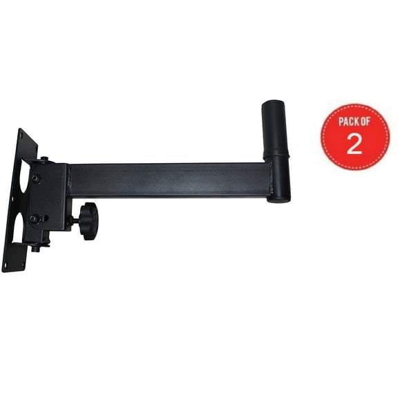 Adjustable Speaker Lighting Tripod Stand with Casters (Pack of 2)