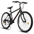 thumbnail image 3 of Ambifirner 24 Inch Mountain Bike,21-Speed Dual V-Brake,Adult Mtb Bicycle With Carbon Steel Frame ,Easy Install Adult And Teens Bicycle For Mountain, 3 of 9