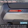 thumbnail image 6 of Xotic Tech Set Carbon Fiber Style Exterior Rear Fog Light Tail Light Trunk Lid Frame Accessories Cover Trim Combo Kit, Compatible with Toyota Rav4 2019-2023, 6 of 9