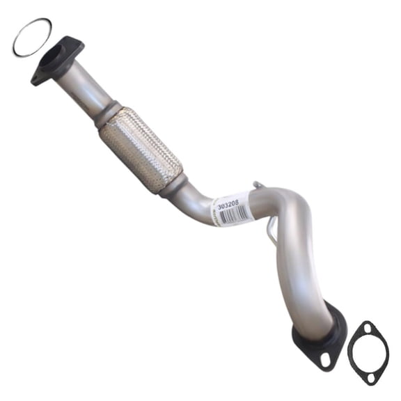 Northeastern Exhaust | Stainless Steel Exhaust Front Flex Pipe Fits 2014–2019 Nissan Rogue 2.5L | Includes Gaskets | Direct-Fit Replacement