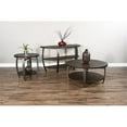thumbnail image 7 of Pemberly Row 38" Mahogany Wood & Metal Coffee Table in Tobacco Leaf, 7 of 7