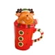 thumbnail image 4 of Tazas navideñas, lindas tazas de cerámica, creativas tazas de esmalte, tazas de chocolate caliente para regalo de cumpleaños, centros de mesa navideños, alce navideño para mujer, 4 of 8