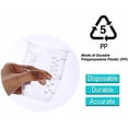 thumbnail image 6 of 100pcs 8oz Graduated Clear Plastic Measuring Cups with 100pcs Wooden Stirring Sticks for Mixing Paint, Pigments, Epoxy Resins, Resins, 6 of 6