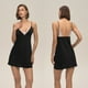thumbnail image 5 of Camisón de mujer con tirantes y encaje, ajustable, cómodo y para el hogar., 5 of 9