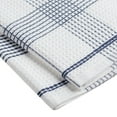thumbnail image 5 of Better Homes & Gardens Washed Indigo Cotton Waffle-Weave Dual-Purpose Oversized Kitchen Towels 4 Pack, 5 of 5