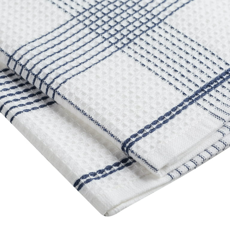 Summer Kitchen Cotton Waffle Weave Tea Towels - Set of 3