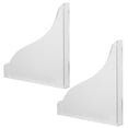 thumbnail image 4 of FUTUREORYY 1Set Acrylic Bathtub Corner Splashing Guard Transparent Barrier with Strong Adhesive Tape, 4 of 8