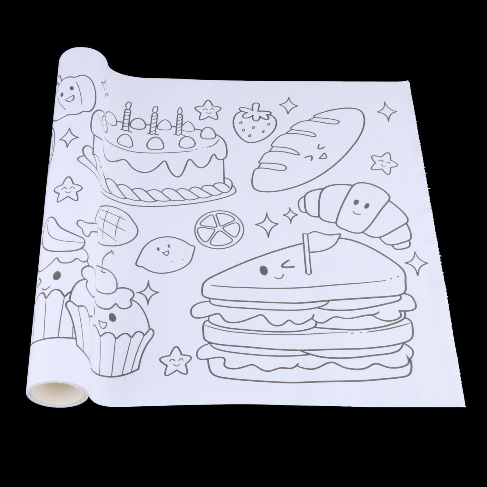 Childrens Drawing Roll Paper for Kids Painting, Drawing & Art Supplies Coloring Paper Roll for