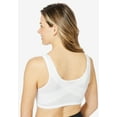 thumbnail image 2 of Comfort Choice Women's Plus Size Easy Enhancer Front Close Wireless Posture Bra, 2 of 6