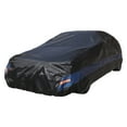 thumbnail image 2 of Car Covers for Automobiles All Weather Waterproof for Toyota for Prius Plug-in Earless Dupont Oxford Length up to 181 " Black and Blue, 2 of 6