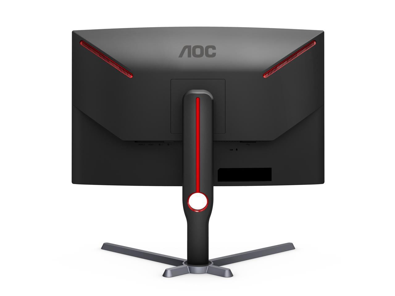 AOC CQ27G3S 27" QHD 2560 x 1440 (2K) 165 Hz (DisplayPort 1.2), 144 Hz (HDMI 2.0) HDMI, DisplayPort, Audio FreeSync Premium (AMD Adaptive Sync) Curved Gaming Monitor