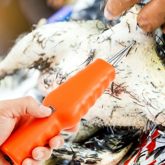 Quick Handheld Chicken Plucker Waterproof Electric Poultry Plucker Lightweight Chicken Plucker Machine With Tapered Head for Chicken Duck Goose Bird Turkey