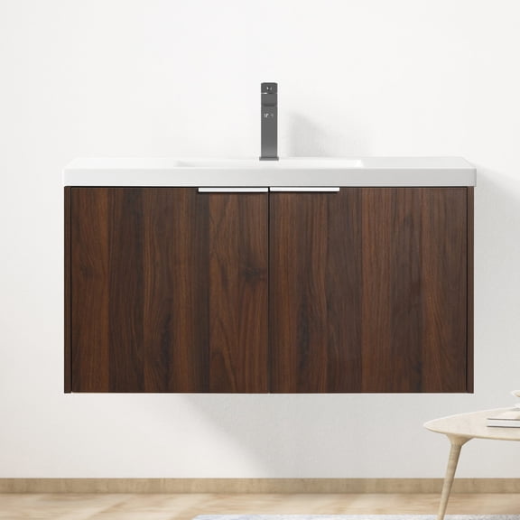 Colorful Board | Floating Bathroom Vanity for Easy Cleaning | Enrich Your Bathroom Life