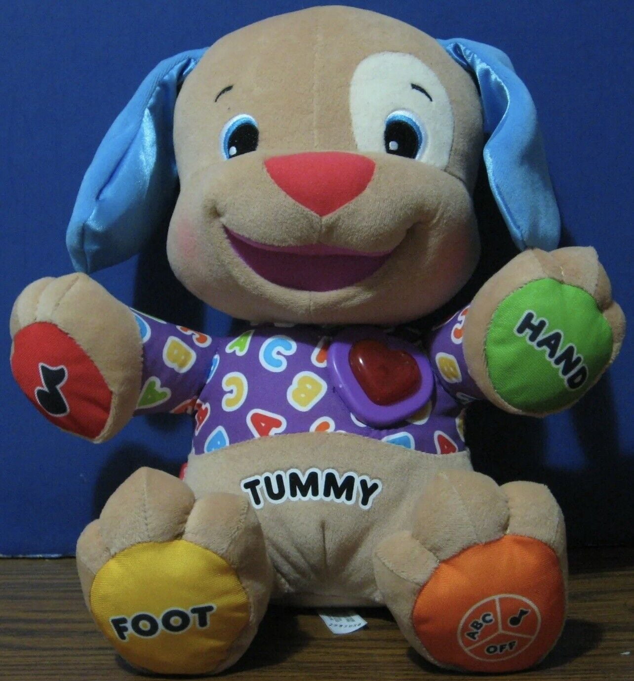 Fisher Laugh & Learn Love To Play Puppy Activity Dog Doll USED 12