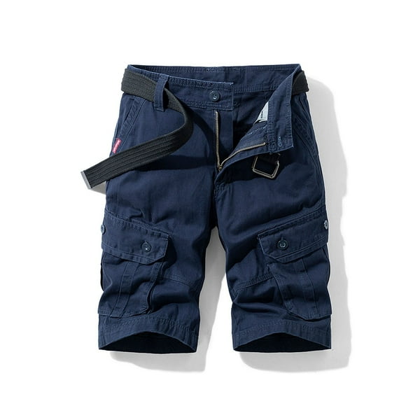 TopLLC Mens Shorts, Mens Pants Shorts Men's Button New Style Cotton Multi-Pocket Overalls Shorts Fashion Pant