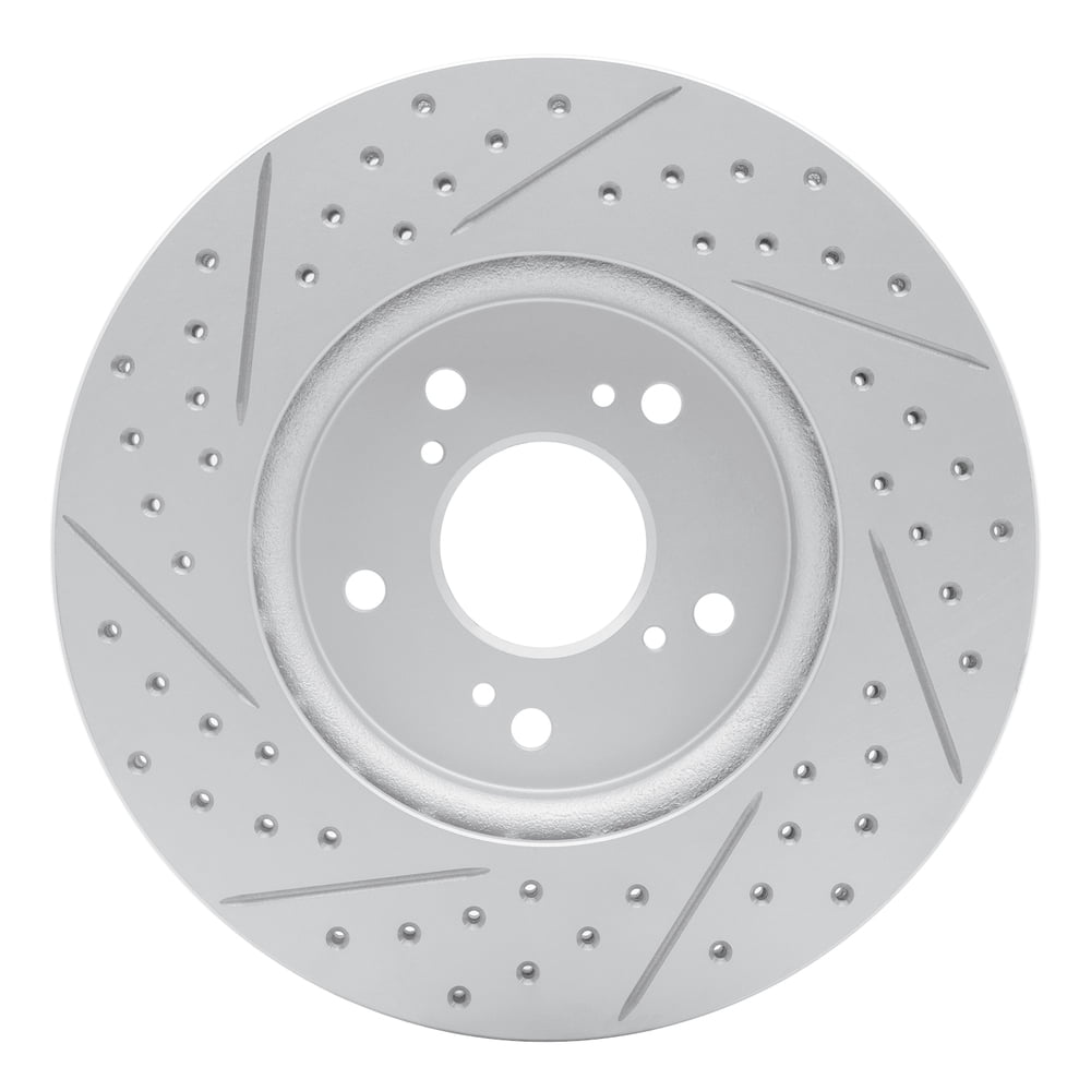 Dynamic Friction Company 830-59055R DFC Geoperformance Rotor - Drilled and Slotted