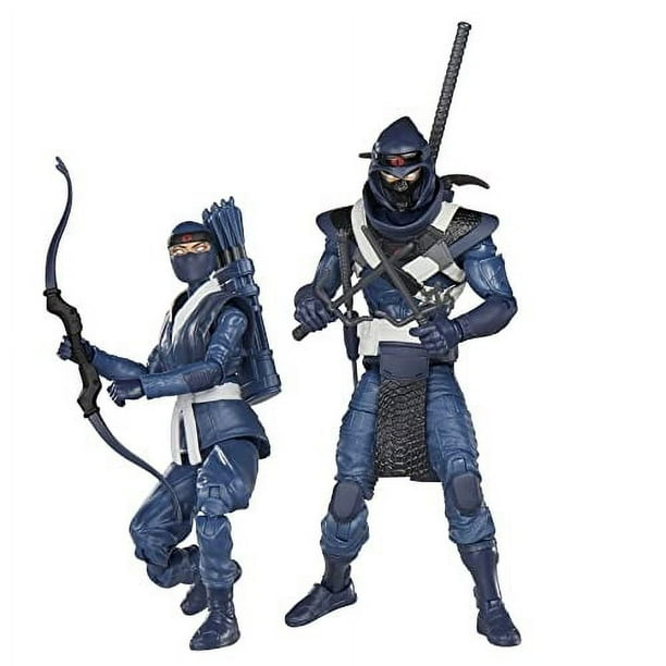 Figura de acción G.I. Joe Classified Series Blue Ninjas paquete de 2 G. I. Joe