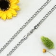 thumbnail image 3 of 6mm Stainless Steel Chain Necklaces Cuban Link Curb Chain ( Available Length 20", 22", 24", 30"), 3 of 5