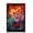 Print and Beechwood Hanger Bundle, variant on Netflix Stranger Things - Three Seasons One Sheet Wall Poster with Magnetic Frame, 22.375" x 34"
