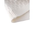 thumbnail image 4 of Baby Coat Monochrome Lozenge Pattern Knit Button Loose Breathable Jacket, 4 of 5