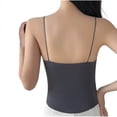 thumbnail image 3 of ZZwxWA Womens Built in Bra Camisole Sexy Spaghetti Strap Tank Tops Bandeau Workout Yoga Undershirts, 3 of 5