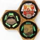 thumbnail image 1 of Medallero JupDec Hexágono de madera con forma de panal de abeja, paquete de 3, 1 of 6
