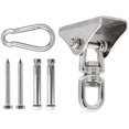 thumbnail image 1 of Gancho de techo resistente de acero inoxidable, 350 kg, gancho para colgar con rotación de 360°, gancho para soporte de techo para silla, colgar, saco de boxeo, boxeo, hamaca, yoga ER, 1 of 5