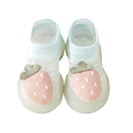 

Rovga Boys Girls Casual Sneakers Summer And Autumn Comfortable Children S Shoes Cute Strawberry Cow Pattern Children Mesh Breathable Floor Sneakers