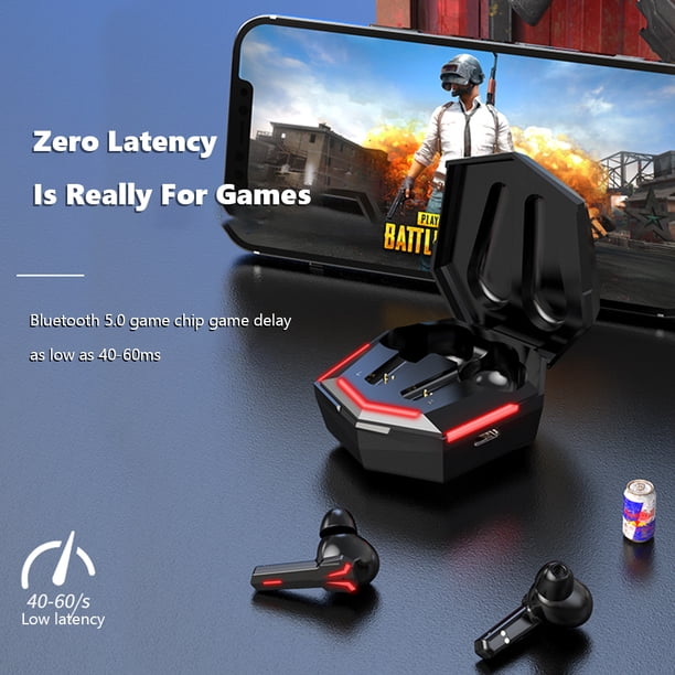 KS06 True Wireless Gaming Earbuds Audífonos intrauditivos estéreo 5.0 compatibles con Bluetooth