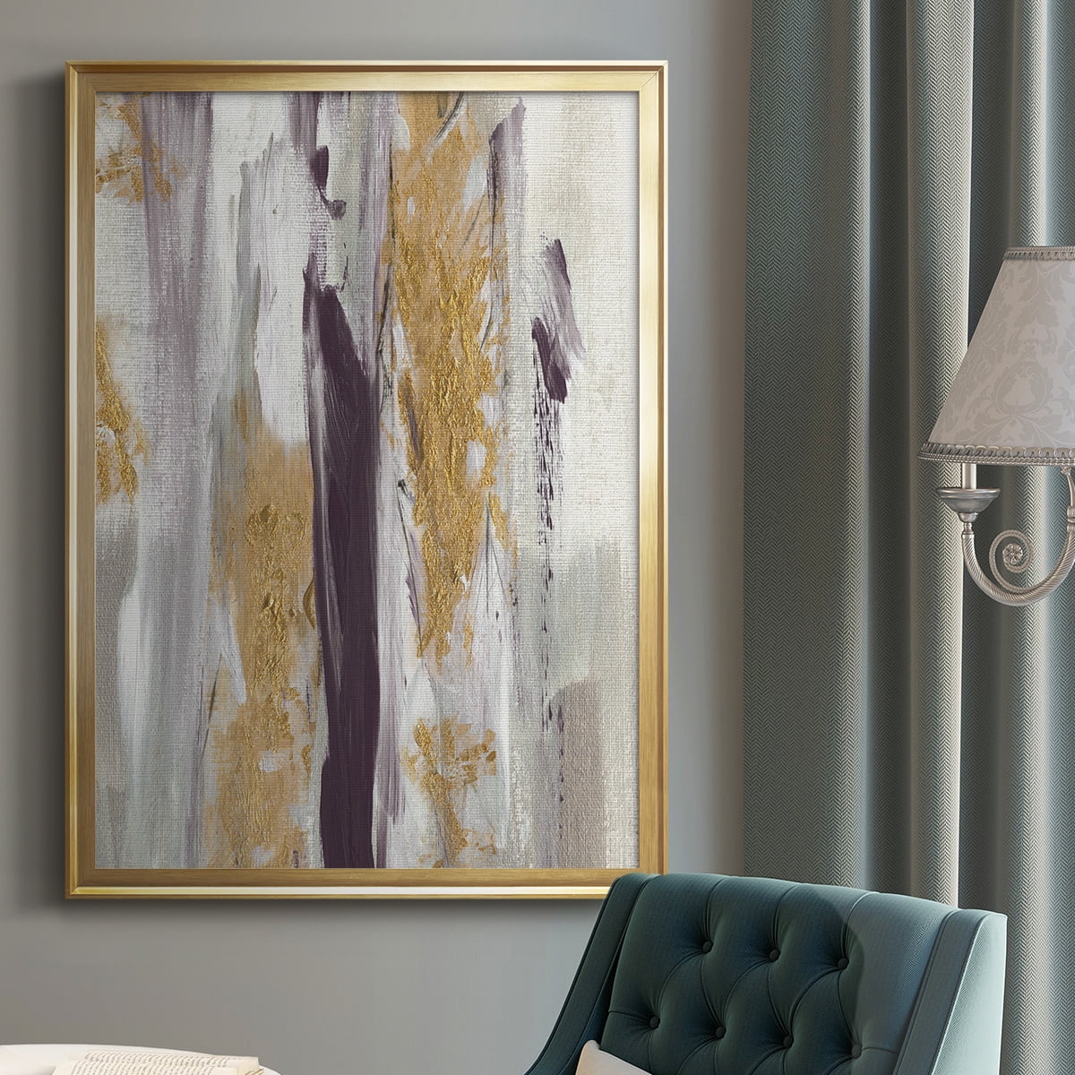 Tumultuous Amethyst II Premium Framed Print - Ready to Hang