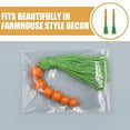 thumbnail image 3 of unbranded  2 Pcs Carrot Pendant Tassel Wall Decor Living Room Garlands Orange, 3 of 8