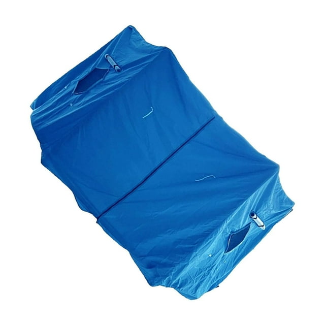 ZLight Tente de Trampoline Housse de Protection pour Trampoline Couverture Supérieure d'Ombre pour Trampoline Rond Bleu 10 Pieds 6 Mâtx Bleu 10 Pieds 6 Mâtx