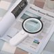 thumbnail image 5 of 30x Magnifying Glass with LED Light Handheld Illuminated Magnifier for Close Work Reading Inspection Coins Jewelry, 5 of 5