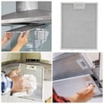 thumbnail image 4 of 2x Aluminum Grease Filter for Range Hood Improved Filtration 350x240x9mm, 4 of 8