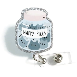 Estitician Clip Badge Cute Badge Reel For Nurses Teachers Rofiowa "Too Many Tabs" Glitter Badge  Reel Retractable ID Holder For Nurses, Teachers, Mental Health ADHD  Neurodivergent Badge Reel