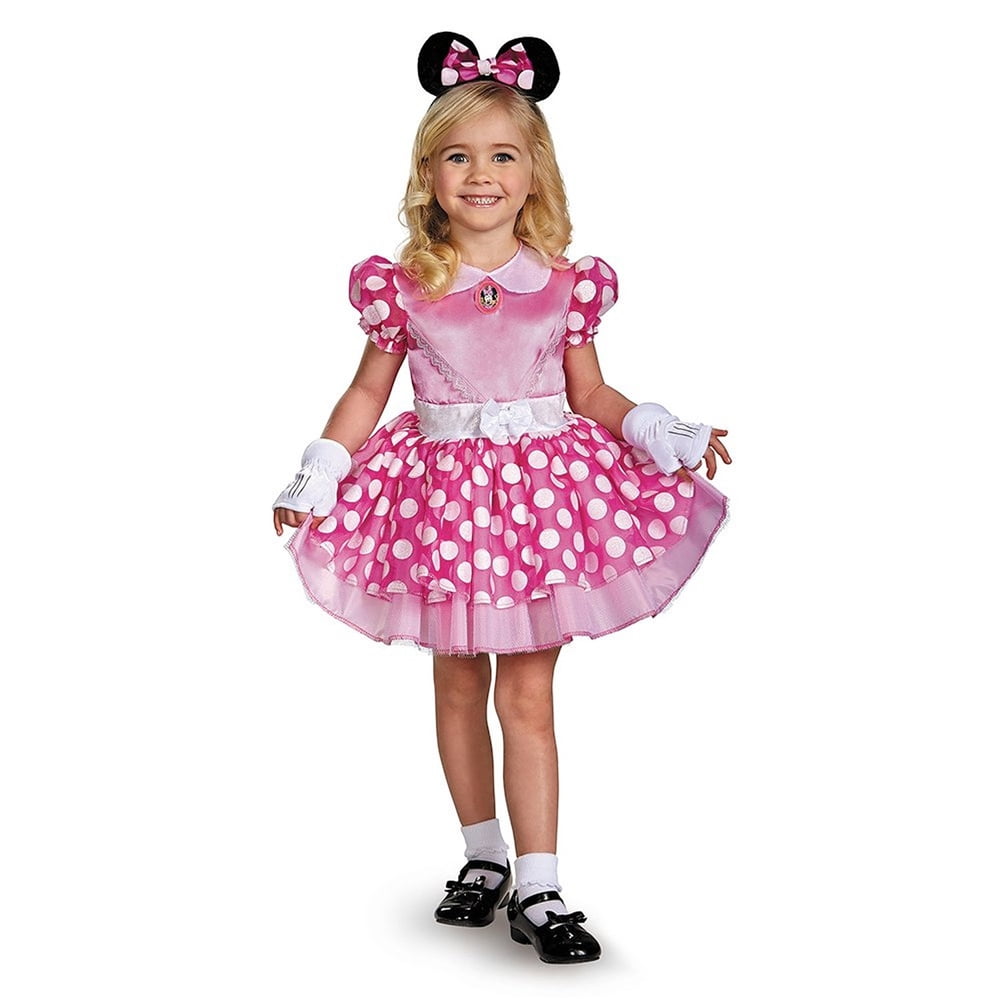 MINNIE MOUSE CLASSIC PINK TUTU TODDLER & CHILD COSTUME
