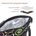 thumbnail image 3 of Tirrinia Wine Bag Portable Gift Tote,PU Leather Leakproof Insulated Wine Bottle Carrying Cooler Carrier with Fixed Compartment for Travel,Picnic,Party,Great Gift for Wine Lover,Spiral, 3 of 7